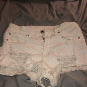 White American eagle shorts (denim)